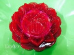 Bánh trung thu rau câu vị dâu tây tuyệt đẹp