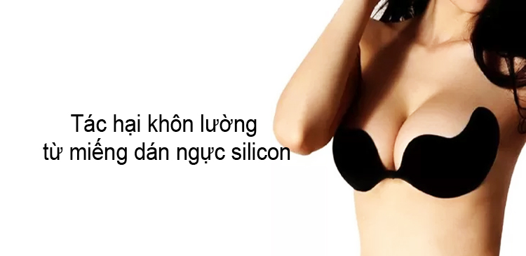 Tác hại khôn lường từ miếng dán ngực silicon