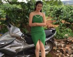Cô gái da đen bỗng trở thành “hot girl phố núi”