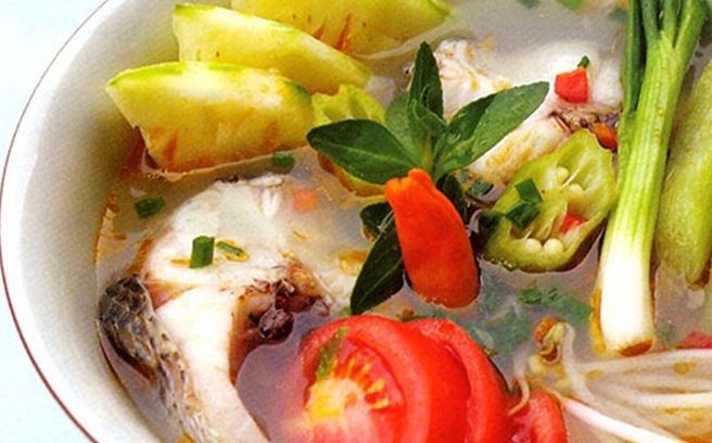 Học nấu canh chua cá lóc chưa bữa cơm gia đình thêm ngon