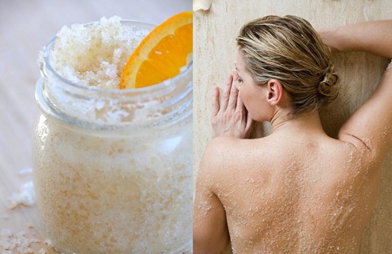 Công thức triệt mụn ở lưng nhanh nhất với muối biển