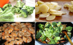 Bông cải xào nấm, tôm, giản dị mà ngon cơm