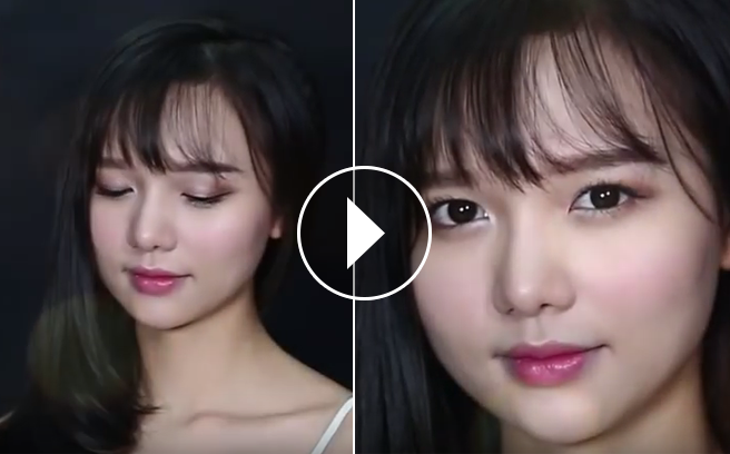 Hướng dẫn trang điểm mắt to tròn xinh như gái Hàn