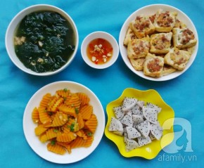 Làm thực đơn cơm tối 3 món chỉ 57,000đ cho bữa tối ngon