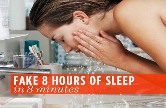 Cách giấu giếm bộ dạng thiếu ngủ của bạn