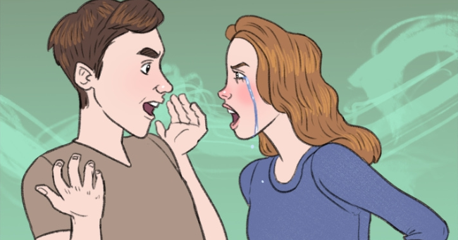 vợ chồng cãi nhau