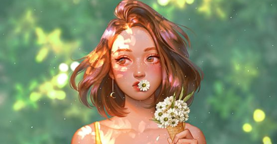 người phụ nữ hạnh phúc