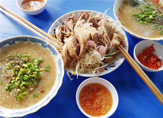 cháo vịt cô sáu